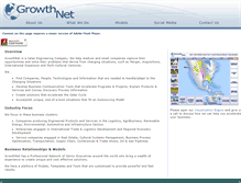 Tablet Screenshot of growthnetworld.com